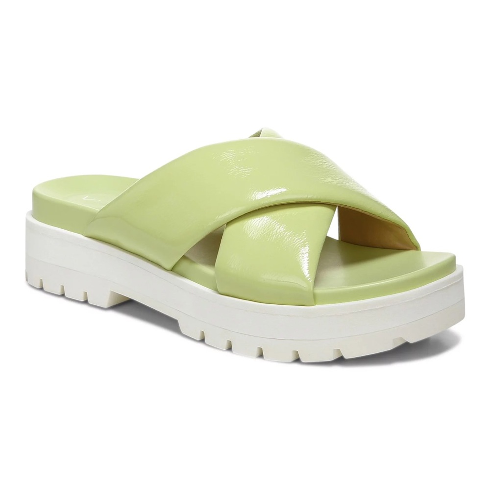 Vionic Vesta • Lime Chunky Sandals